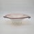 Mid 20th Century Large Cenedese Murano Glass Footed Console Bowl Pink Sommerso Swirl For Sale - Image 5 of 15