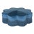 Tanith Flower Ottoman - Dusty Blue For Sale