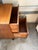 Brown Mid-Century Danish Modern Teak Rolling File Cabinet For Sale - Image 8 of 12