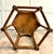 Vintage Hexagonal Traditional Side Table With Burl Wood Top For Sale - Image 10 of 12