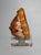 Mid 20th Century Coastal Red Helmet Tabletop Shell With Lucite Stand For Sale - Image 5 of 11