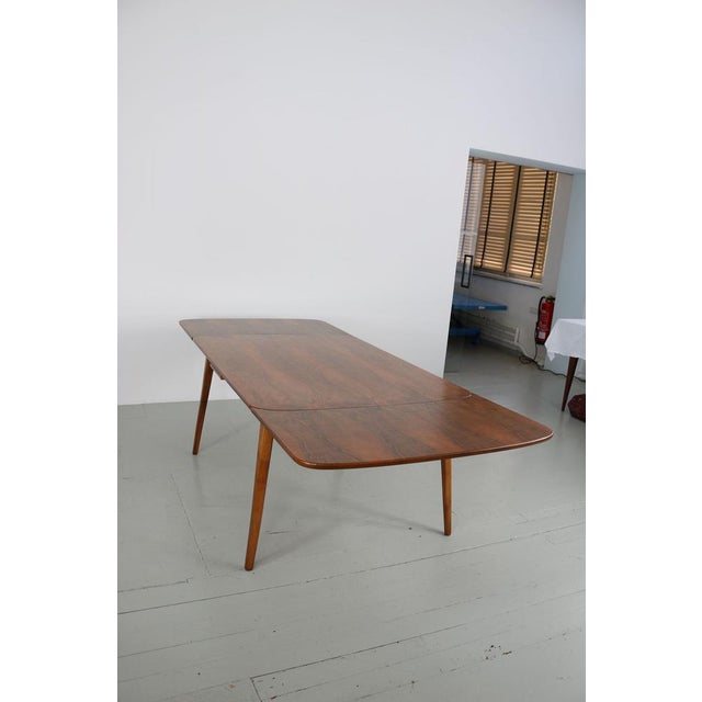 Walnut Veneer Table, 1960s For Sale - Image 11 of 18