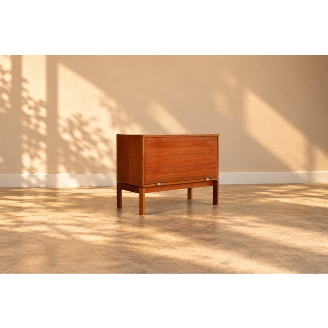 Brown vintage Filing Cabinet from Munch Møbler, 1960s For Sale - Image 8 of 8