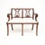 Vintage Regency Style Settee in Mahogany, 1960 For Sale - Image 11 of 11