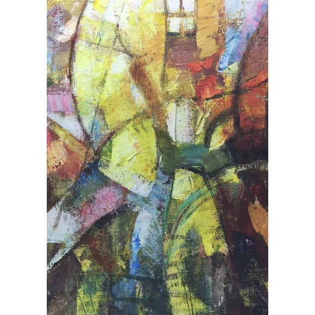 Archer - Abstract Painting, Oil on Canvas - Alfonso Pragliola - Italy For Sale - Image 4 of 6