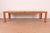 Mid-Century Modern Milo Baughman for Thayer Coggin Mid-Century Modern Burl Wood Parsons Extension Dining Table, Newly Refinished For Sale - Image 3 of 15