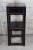 Late 19th Century Antique Chinese Qing Dynasty Black Lacquer Elm Tiered Side Table Pedestal Stand For Sale - Image 10 of 11