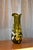 Free-Form Olive Green Art Glass Vase by Gyula Budveszel, Hungary, 1990s For Sale - Image 4 of 9
