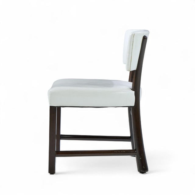 Wood Edward Wormley for Dunbar Model 4735 Mid Century Dining Chairs - Set of 6 For Sale - Image 7 of 11