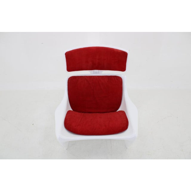 1960s Fiberglass President Lounge Chair by Steen Ostergaard for Cado, Denmark, 1960s For Sale - Image 5 of 18