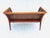80's Vintage , midcentury style cane back bench, solid wood frame 49"LX 20" D X 29.5"H X Seat H 19" cane is in very good...