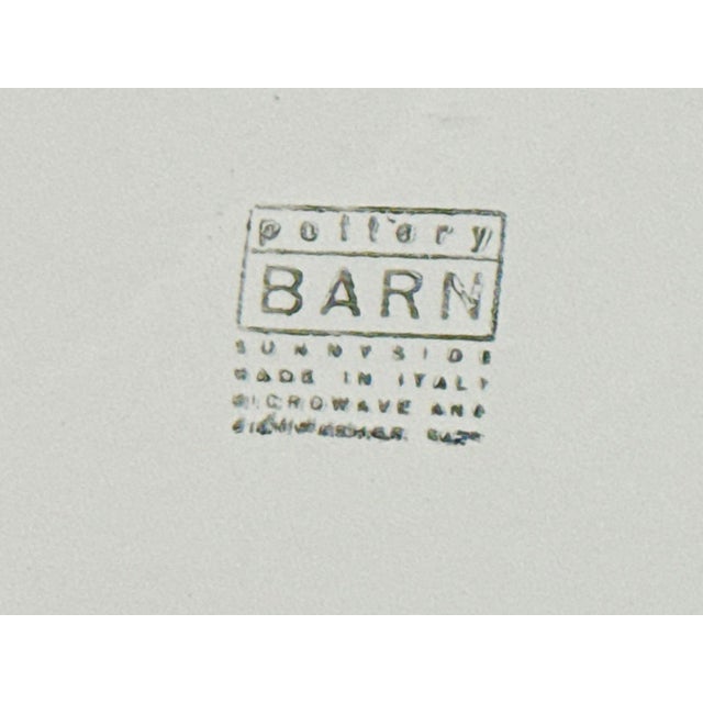 Vintage Ceramic Platter by Pottery Barn For Sale - Image 9 of 10