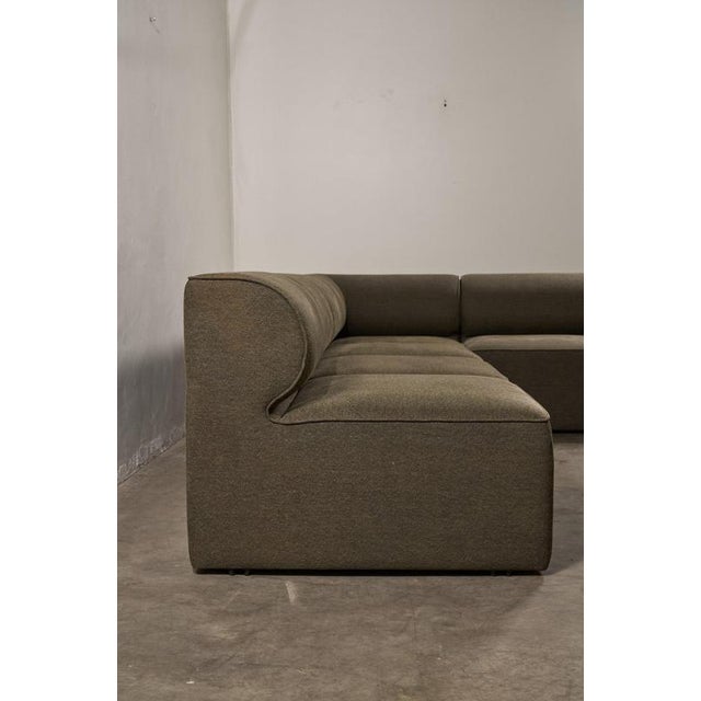2000 - 2009 Modular Sofa in Grey Green Fabric from Eave, Set of 7 For Sale - Image 5 of 14