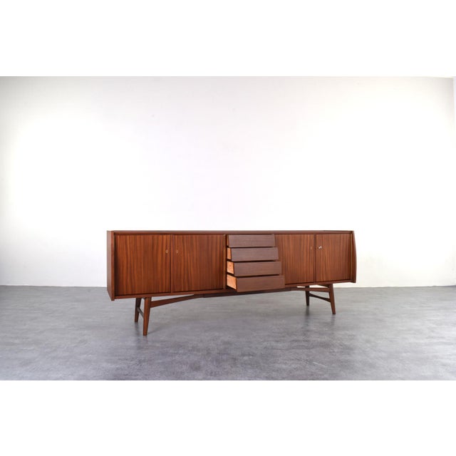 1960s Mid-Century Modern Danish Teak Sideboard, 1960s For Sale - Image 5 of 18