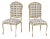 Rope Frame Dining Chairs Custom Made for Holland Salley, S/2 For Sale