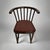 A pair of Thonet side chairs with original Thonet label. Stained beechwood.