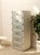 Wood Mid 20th Century Mod Space Age Six-Drawer Metal Highboy Dresser For Sale - Image 7 of 12