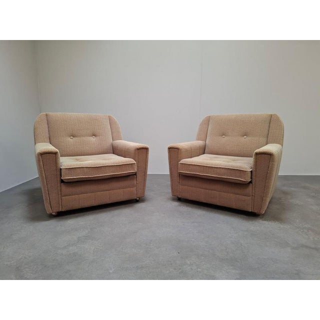 Mid-Century Modern Wiberg Lounge Armchairs by Up Závody Rousínov, 1980, Set of 2 For Sale - Image 12 of 18