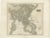Antique Map of Asia, 1814 For Sale