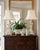 Mid 20th Century Mid 20th Century Italian Ceramic Faux Bamboo & Lotus Flower Table Lamps - A Pair For Sale - Image 5 of 17