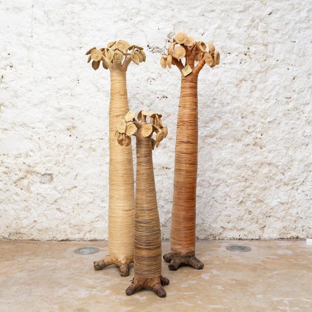 Baobabs in Raffia, Madagascar, 2000, Set of 3 For Sale - Image 3 of 15