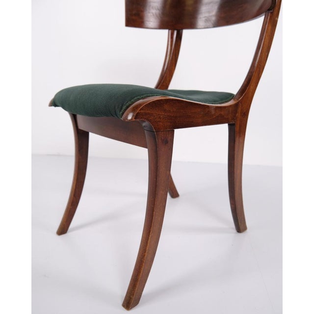 Klismos Chairs by Edvard Thomsen for Rud. Rasmussen, 1930s, Set of 6 For Sale - Image 10 of 12