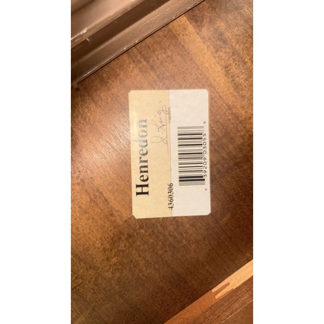 1990s Henredon Grand Provenance Old World Dining Table With Eight Barley Twist Legs, Marble Accents & Two Leaves For Sale - Image 13 of 13