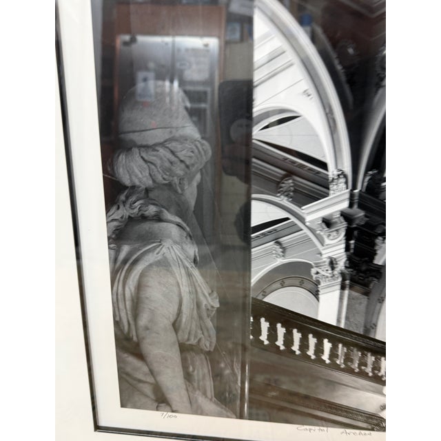 Robert Morris Capital Arches Indianapolis, Indiana B/W Limited Photography, Certificate For Sale - Image 11 of 11