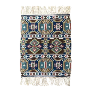 Swedish Folk Art Hand-Crafted Röllakan Tapestry, 19th Century