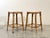 Wood Vintage Bamboo Bar Stools, 1970s, Set of 2 For Sale - Image 7 of 10