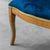 1950s Armchair in Wood and Blue Velvet, 1950s For Sale - Image 5 of 13
