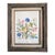 Vintage Crewel Bird Floral Textile Art Framed For Sale