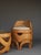 Hand-Carved Palm Wood Side Chair, 1970s For Sale - Image 4 of 10