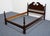Traditional Georgetown Galleries Solid Mahogany Traditional Style Full Size Pediment Bed For Sale - Image 3 of 10