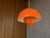 Orange Flower Pot Pendant Lamp by Verner Panton for Louis Poulsen, Denmark, 1960s For Sale - Image 8 of 14