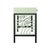 Not Yet Made - Made To Order Swirl Writing Desk - Celery Green For Sale - Image 5 of 9
