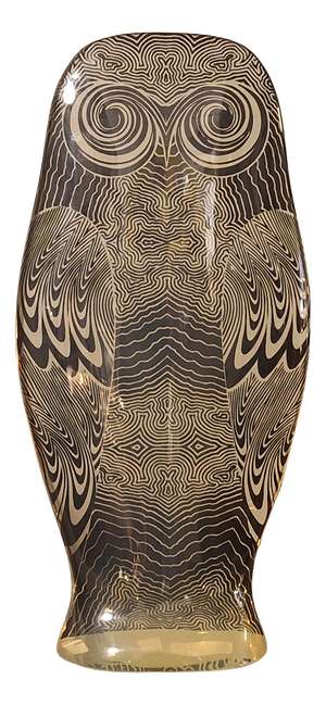 Abraham Palatnik, Large Owl Sculpture, 1960s, Acrylic