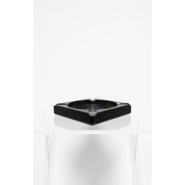 Art Deco Black Marble Ashtray Catchall Vide-Poche For Sale In New York - Image 6 of 12