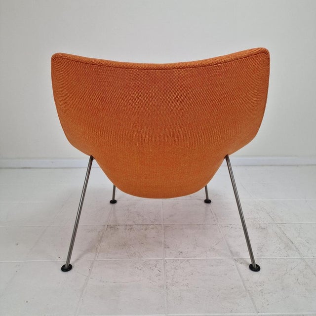 Metal Oyster Chair by Pierre Paulin for Artifort, 1960s For Sale - Image 7 of 12