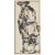 After Rembrandt, Old Man with Staff, Pen Drawing, 19th Century For Sale - Image 4 of 5