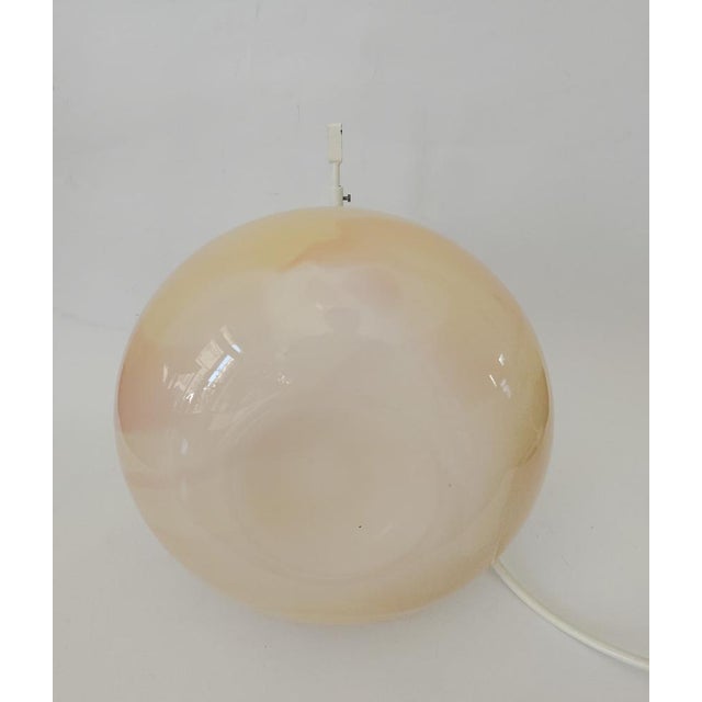 Pink Murano Glass Table Lamp attributed to Maestri Di Murano, 1970s For Sale - Image 10 of 15