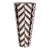 Madoda Fani – South African Brown & Cream Art Pottery Vase, 2003, 15" For Sale