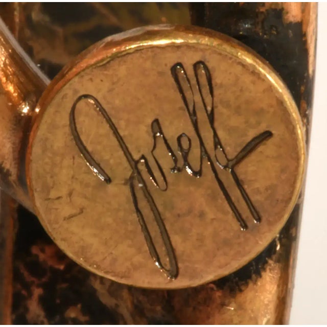 Joseff of Hollywood Seacutter Floral Spray Statement Brooch For Sale - Image 4 of 4