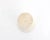 Stone Italian Pale Cream Solid Architectural Marble Cone Form For Sale - Image 7 of 10