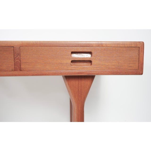 Nanna Ditzel Teak Writing Desk for Søren Willadsen For Sale - Image 17 of 18