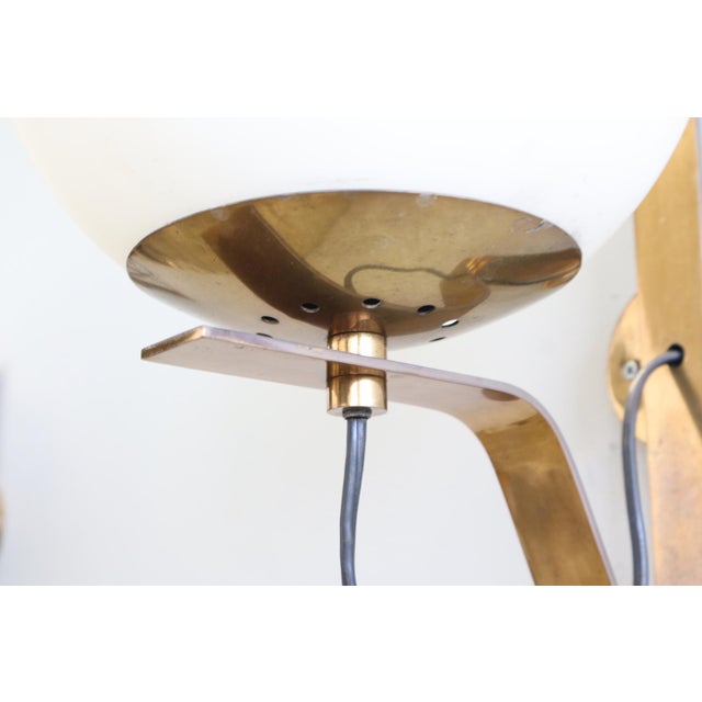 Sergio Asti Four Wall Lights Model B464 by Sergio Asti for Candle, 1968, Set of 2 For Sale - Image 4 of 18