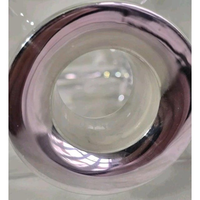 Sterling Silver Mounted Crystal Decanter, 2001 For Sale - Image 10 of 18