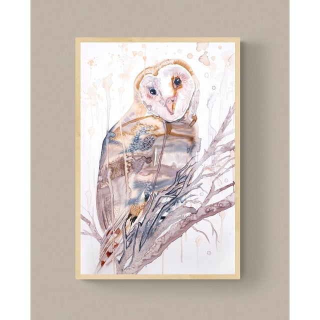 Original watercolor painting on canvas Artist: Elizabeth Becker Year: 2026 Size: 24" x 36" x 1" deep Signed on front...