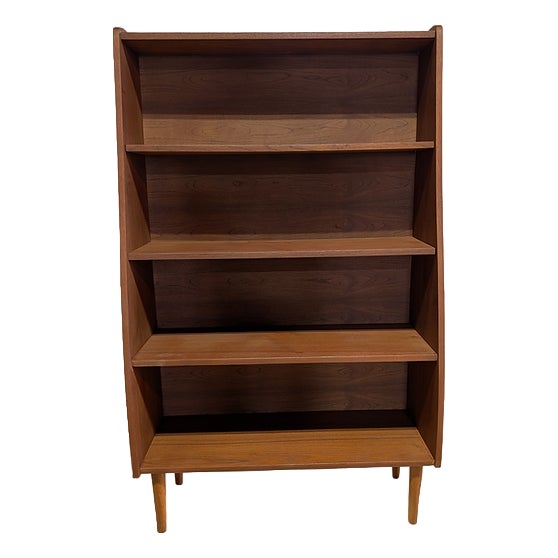 1950s Teak Bookcase For Sale