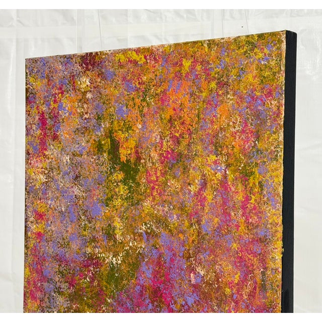 Sharon Cannon "Giverny Ii" Abstract Oil Painting Color Field Canvas La Artist For Sale - Image 12 of 18